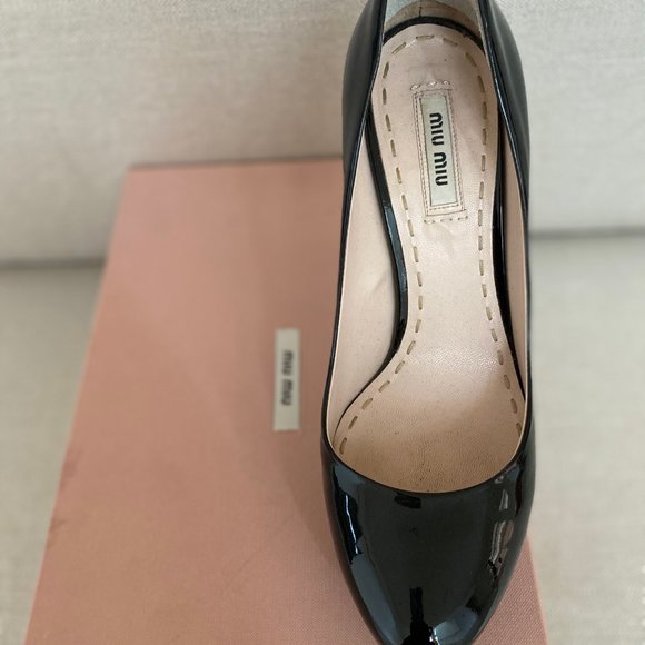 Miu Miu patent leather Calzature Donna pumps - Picture 2 of 5